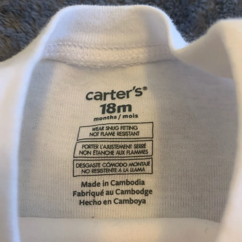 Carters charming pajama